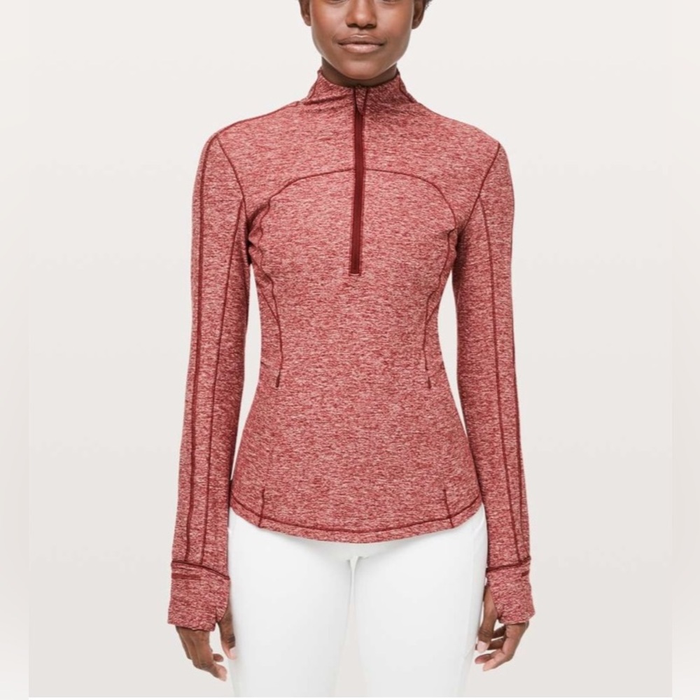 Lululemon Run Briskly 1/2 Zip